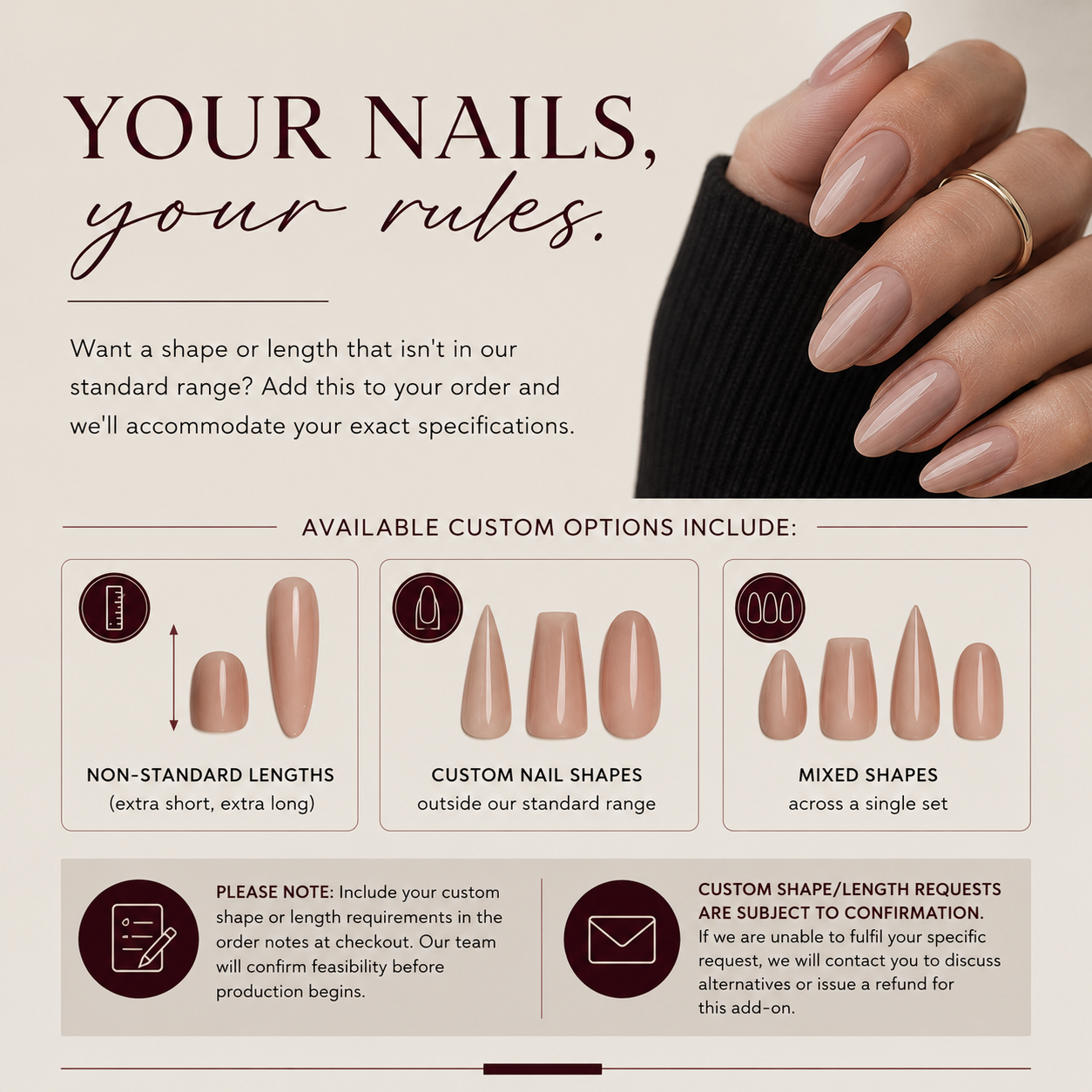 Custom Shape / Length
